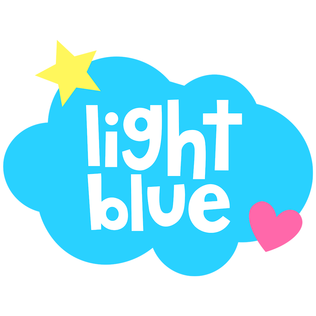 logo de la marca lightb blue